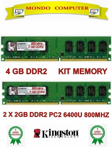 Ddr2 kit - ddr2, 2gb)