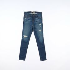 Hollister 3R Stretch Skinny Usato (Cod.B486) W26 L31 Vita Bassa Donna Jeans