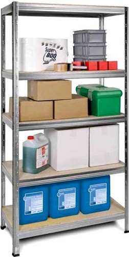 Scaffale kit zincato - scaffale,