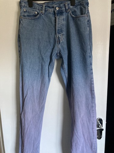 Jeans weekday rosa azzurro - jeans,