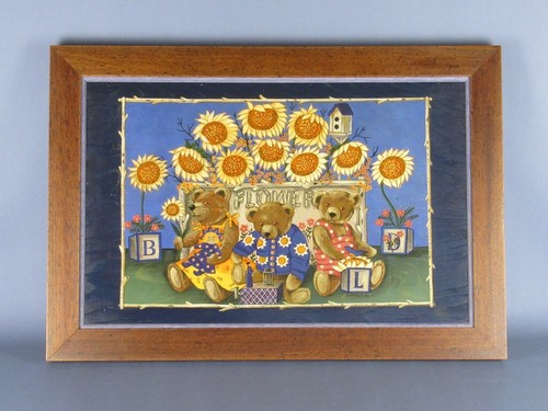 Vintage quadro figura - vintage, orsetti