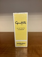 GRAFFITI CAPUCCI, EAU DE TOILETTE 60ML SPRAY ATOMISEUR Profumo Vintage