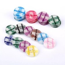 10 pezzi BOTTONE Ø12 mm - vari colori - accessori per capi in lana/cotone