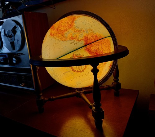 Lampada globo replogle world - lampada,