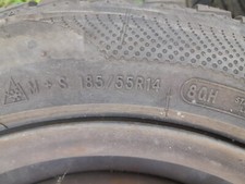 185 55 14 80H M+S Austone DOT0120 gomma e cerchio Seat Ibiza anni 90