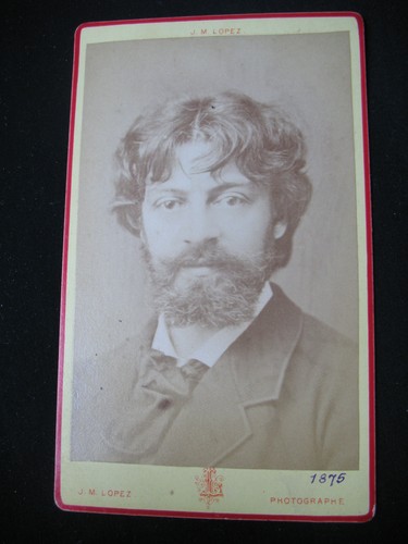 Foto cdv attore mounet - foto, ex