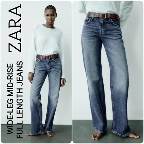 Jeans zara vita - zara, gamba