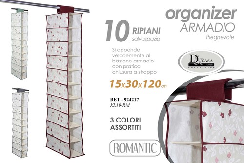 Organizer portaoggetti bastone - organizer,