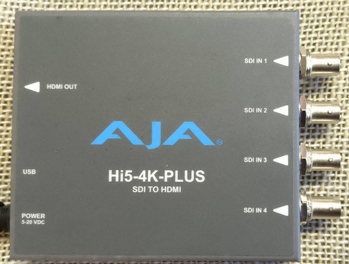Aja hi5 plus sdi - hdmi, con