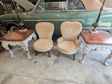 Tavolini (coppia) fine noce