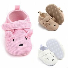 Toddler Soft Sole Non-slip Warm Girls Boys Animal Infant Cute Cartoon Crib Shoes