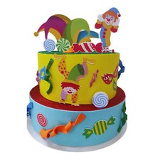 Torta scenografica Carnevale