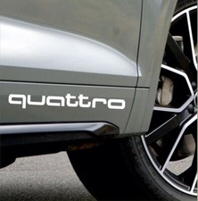 2 Adesivi per Audi fiancata rs sport A3 A1 A6 A4 Q5 TT Q3 Q2 S line