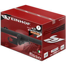 Gancio di traino fisso per Fiat Seicento Due volumi 1998-2010 + kit el. 7-poli