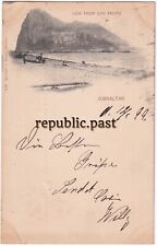 Cartolina Postale Gibilterra Veduta da San Felipe 1899 (P58)