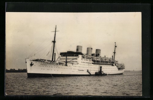 Cartolina nave passeggeri