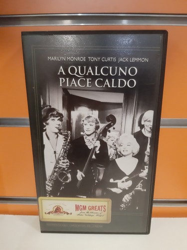 Qualcuno piace caldo vhs - a,