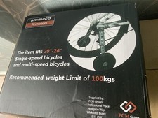 Bici Adulto Completa Resistente Fino Ruote 26" e Stabilizzatori Peso 100kg Allenamento