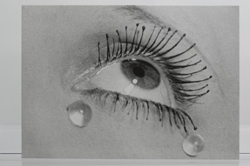 Man ray lacrime - "lacrime",, cartolina