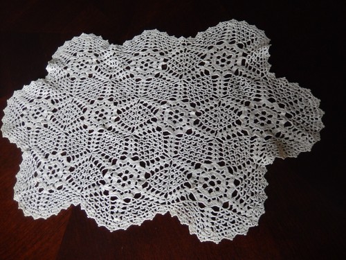 Crochet lace light - lace, beige