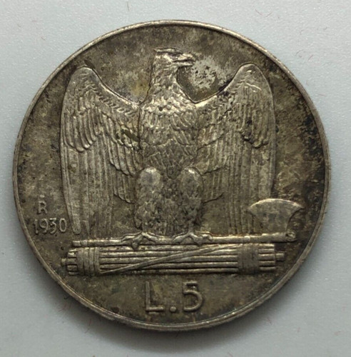 Lire aquilino 1930 spl - 5, spl/fdc