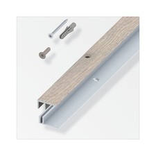 Raccordo balcone per parquet rovere/grigio 100 cm - Accessorio di qualità