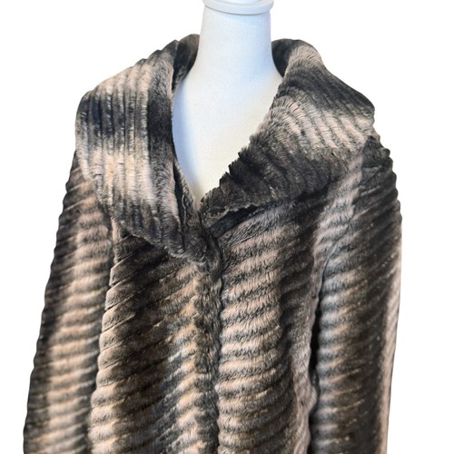 Cappotto pelliccia sintetica
