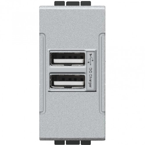Presa usb incasso doppia 2a - da,