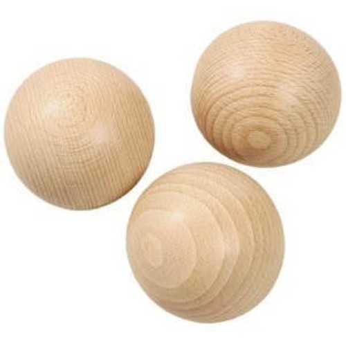 Sfera legno naturale - mm,