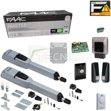 Kit automazione ante battenti FAAC MASTER KIT 104415445 professionale anta 3mt  