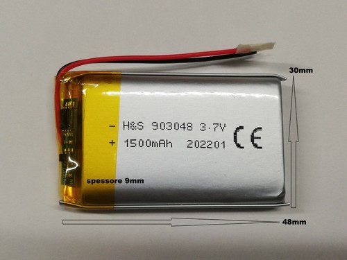 Batterie litio polimeri s - litio,
