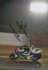 Roberto Rolfo foto 7x5 firmata a mano Technomag-CIP Moto2 MotoGP 2.