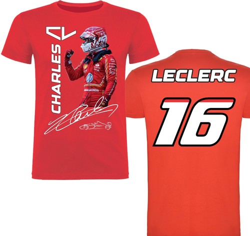 Shirt maglia charles leclerc - t-shirt,