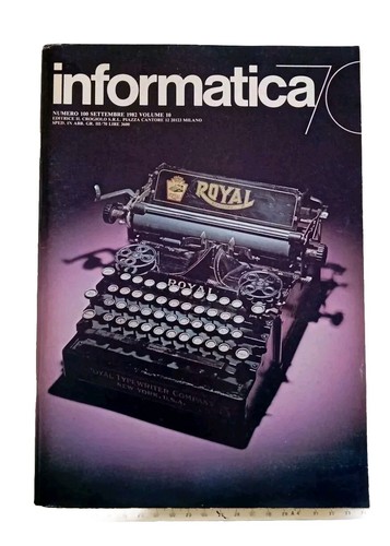 Informatica 100 1982 - 70, n.100