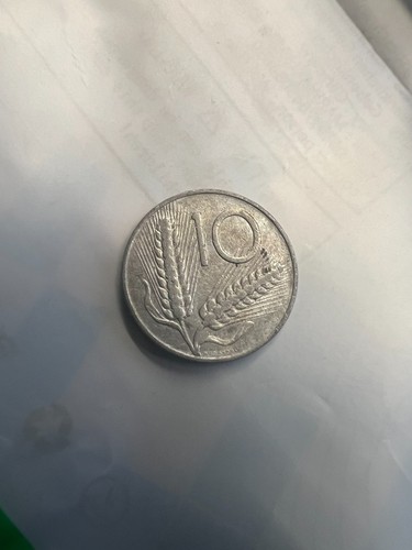 Moneta lire del - 10,