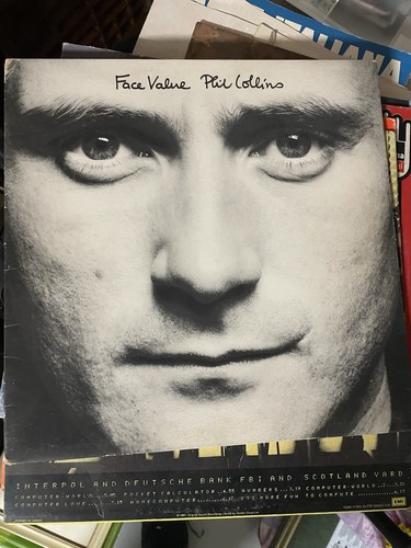 Vinile phil collins face - phil,