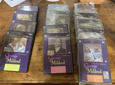Dvd George & Mildred serie completa vintage 13 dischi rarissimi molti sigillati
