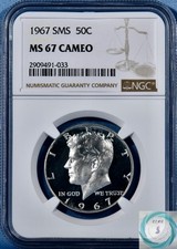 1967 SMS Kennedy mezzo dollaro