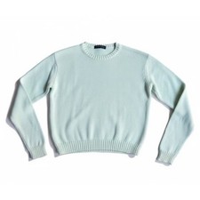 Maglione maglia cotone BRANDY MELVILLE verde menta Made in Italy taglia unica