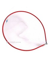 TESTA GUADINO OVALE 55x45 CM  MAGLIA 6 MM STRETTA PESCA MARE FIUME GLOBE FISHING