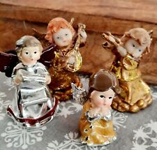 Angioletti 4 in resina  mis. 4-6-7 cm. Ciascuno 