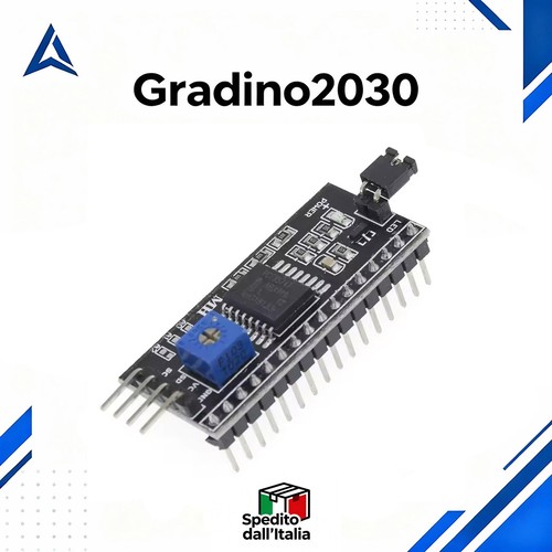 Adattatore i2c lcd - lcd, 1602