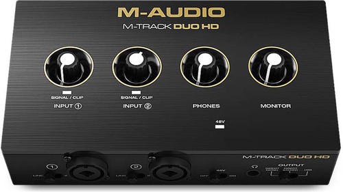 Audio track duo hd - m-track,