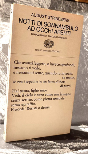 Strindberg notti di - notti,