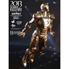 Hot Toys Iron Man 3 Midas Mark XXI personaggio 1/6 MMS208 Sideshow NUOVO con spedizioniere