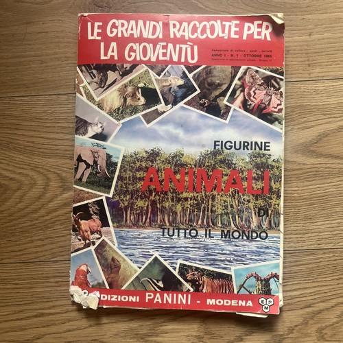 Album figurine panini - album, animali