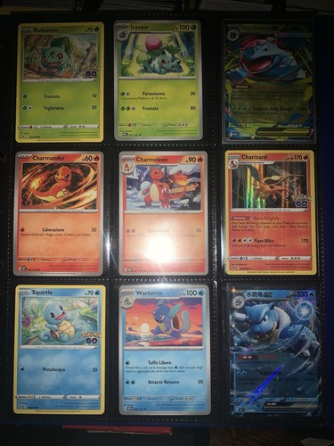 Lotto carte pokemon prima - carte,