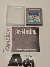 Super Mario Land 1  ITA per Game Boy con etichetta perfetta e manuale GIG ITA