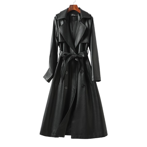 Trench donna vera pelle - , di