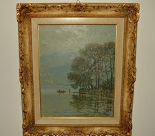 QUADRO OLIO SU TELA CON